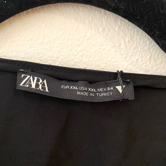 ZARA: Satin crop top - Picture 3 of 4